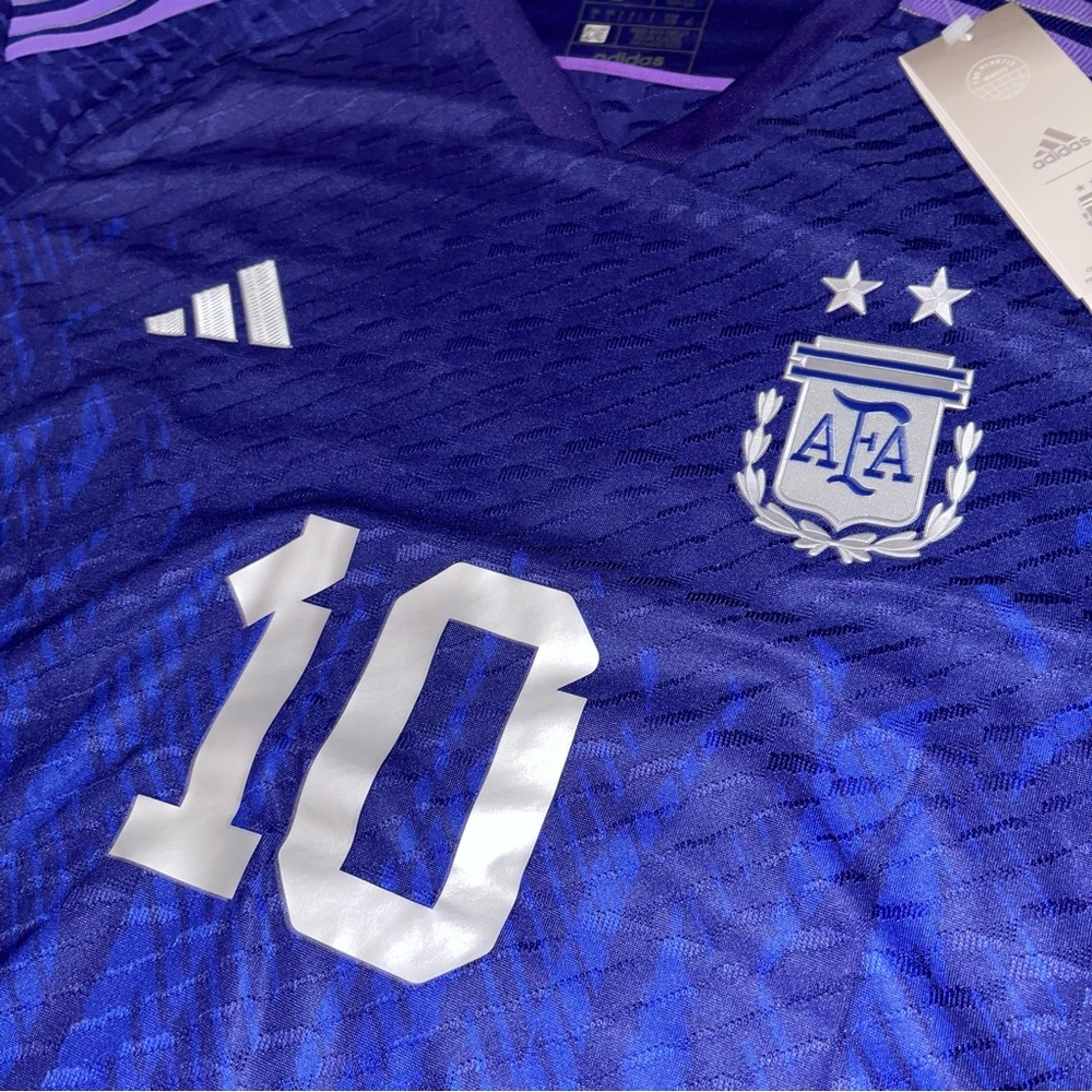 Adidas Leo Messi Authentic 2022-2023 Men’s Away Soccer Jersey🆕 - Picture 7 of 15